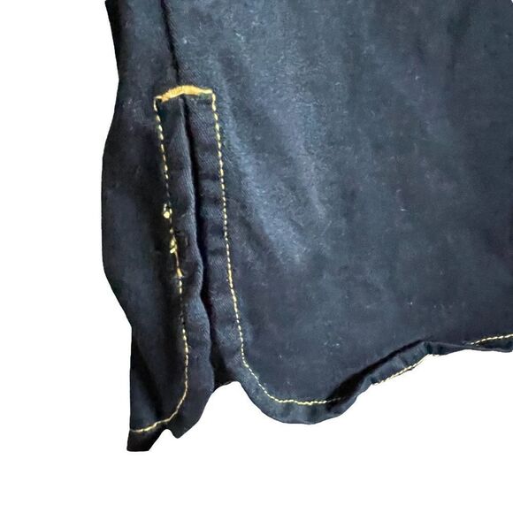 Bob Mackie ~ Wearable Art ~ Black Shacket ~ size Small - Picture 3 of 15